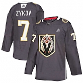 Vegas Golden Knights 7 Valentin Zykov Gray Dia De Los Muertos Adidas Jersey,baseball caps,new era cap wholesale,wholesale hats